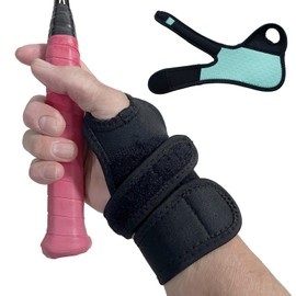 Badminton Wrist Support, Foam Correction, For Pronated Expronation Exercise, Unisex, Correct Swing Learning, For Beginners to Advanced, Ultra Lightweight, 0.8 oz (22 g), Double Belt Design, Breathable