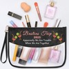 Besties Trip 2025 Makeup Bag Travel Gift for Bestie Sister