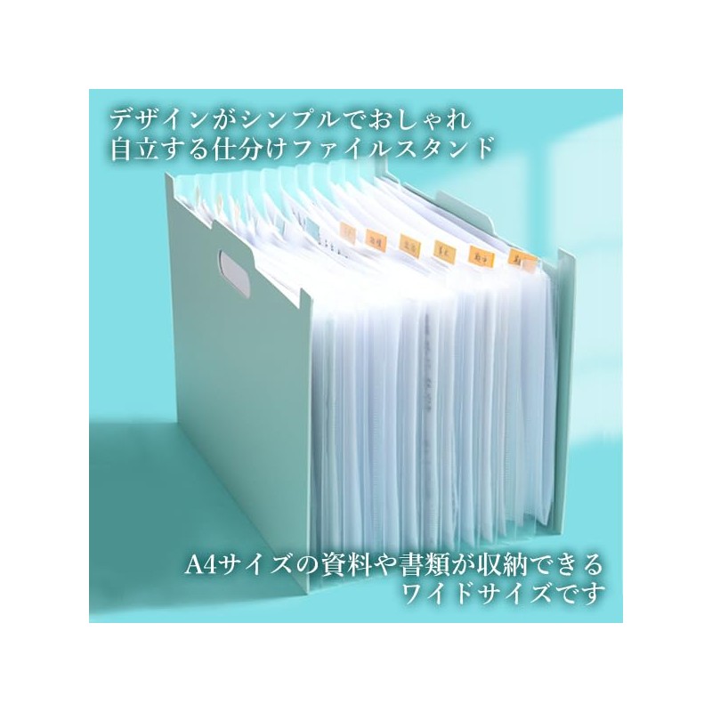 Remarks Japan File Stand, File Box, File Case, Horizontal, A4,
