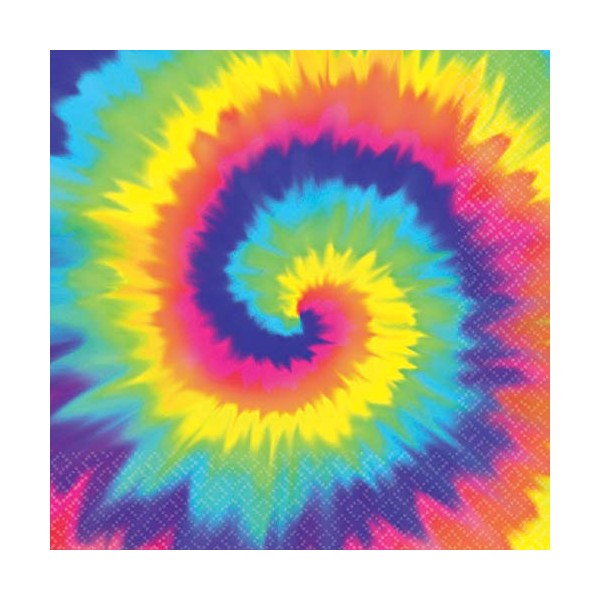 Feeling Groovy Party Beverage Napkins, 16 Ct.