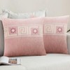Fycyko Cushion Covers 45x45 cm Pack of 2 Decorative Throw