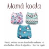 Pack 3 Pañal Mamá Koala 3 Absorbentes Liner De Regalo