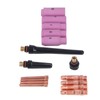16PCS TIG Welding Torch Accessories Kit Copper Ceramic Plasma Cutter