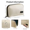 HRCOYES Waterproof Cable Organiser Bag, Travel Electronics Accessories Organizer, Compact