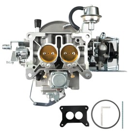 A800 2 Barrel Carburetor 2100 2150 Compatible with Ford 289 302 351 Cu F100 F250 F350 Jeep Engines 360 Cu with Electric Choke