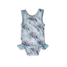 Baby & Toddler Girls Summer One-Piece Swimsuit… Blue