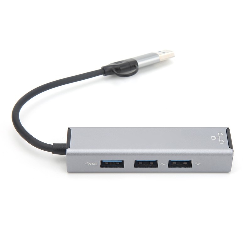 USB C USB A Hub Low Network Latency USB 3.0