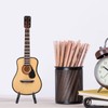 Miniature Guitar Model, Mini Wooden Guitar Instrument Model with Gift