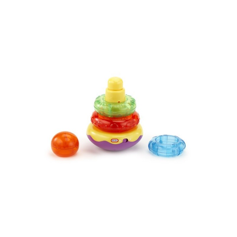 Little Tikes Light n' Sounds Stacker- Green/ Orange