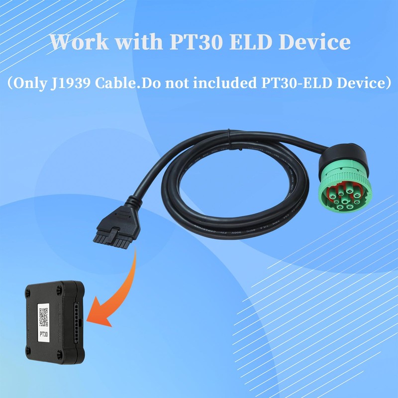 AMHTDOL OBD2 16 Pin to 10 Pin Diagnoatic Cable Adapter,Compliant