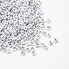 Baiinjiene 300pcs Large Square Letter Beads Acrylic A-Z Big Cube