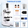 Kids Microscope High Magnification Portable Science Kit With Led Light,Beginner