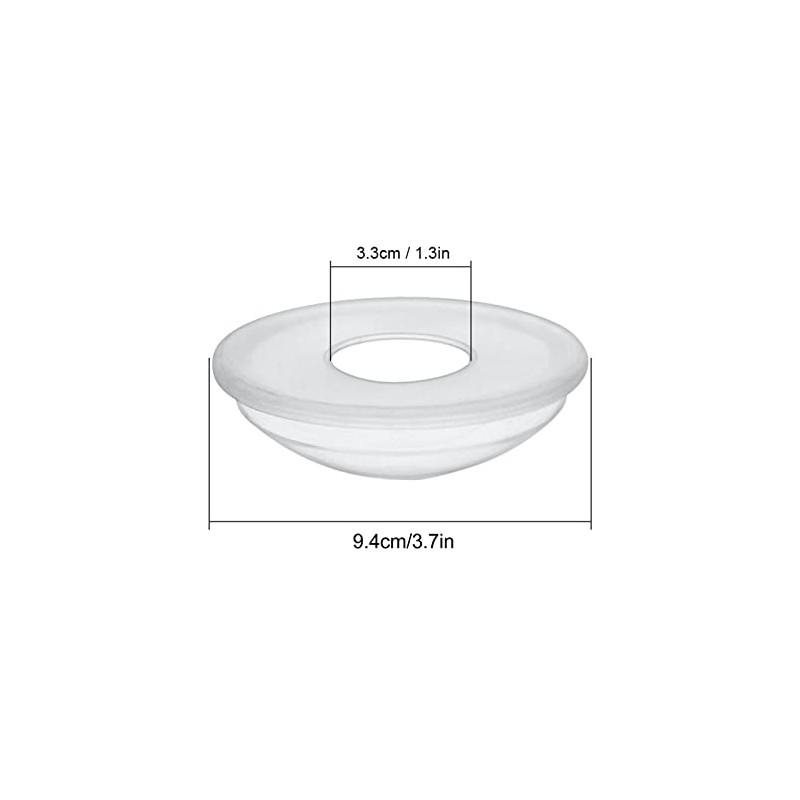 Recolector de Leche Materna, 2 Tazas de Silicona Reutilizables para