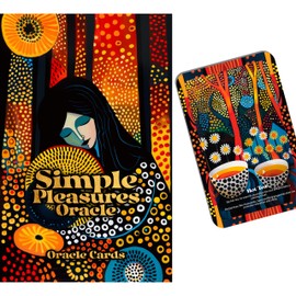 Ibiza Tarot Simple Pleasures Oracle - 22 Oracle Cards - Finding joy in the little things - By Symbolika - Vision Cards - Divination Tool