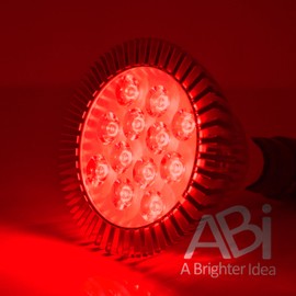 ABI 18W Full Spectrum LED Grow Light Bulb PAR38 (Blue 450-460nm, Red 620-630 nm, Deep Red 660nm, Cold White 10000K)
