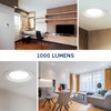 Leviton in. 2 Hour Fire-Rated Round Baffle Slim LED Canless