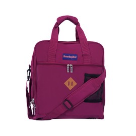 Boardingblue 16" Personal item Under Seat Duffel Allegiant Airlines w (PURPLE)