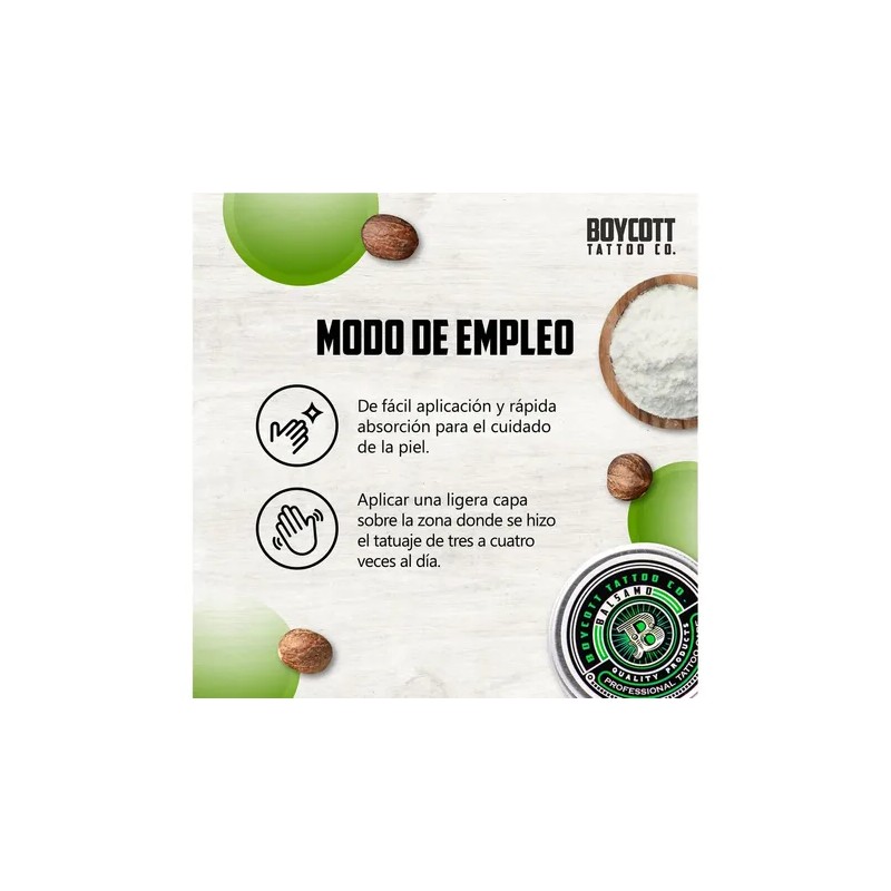 Pomada Balsamo Para Cuidar Tu Tatuaje Boycott 1oz After Care