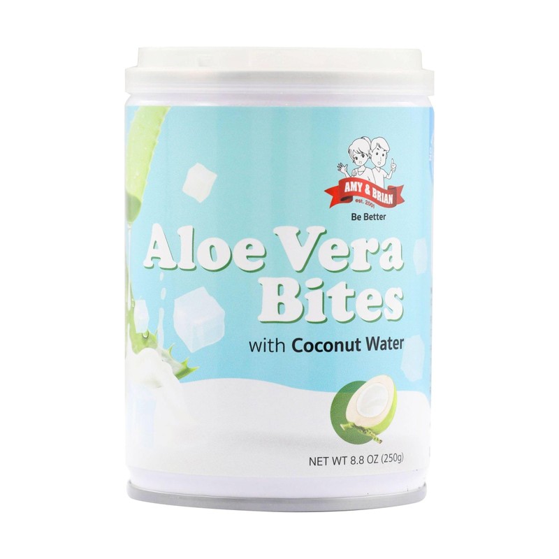 Amy & Brian Natural Aloe Vera Bites (250g, Coconut)