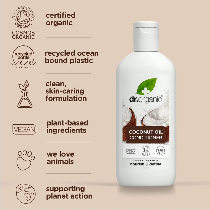 Dr. Organic Cocco 265 ml Conditioner 265 ml (Pack of