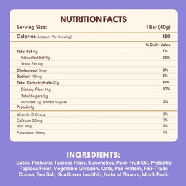 Harken The Gooey One – 12 Candy Bars - No Sugar Added, High Fiber, Gluten Free, Plant-Based Snack, Vegan Candy with Salted Date Caramel & Oat Milk Chocolate – 150 Calories