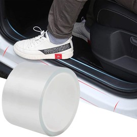 Edge Protection Film for Car Door Sill, Sticker, Universal Rubber Transparent Edge Protection, Car Door Edge Protection, Bumper Protection