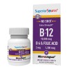 Superior Source Vitamina B12 B6 Ácido Fólico 60 Tabletas