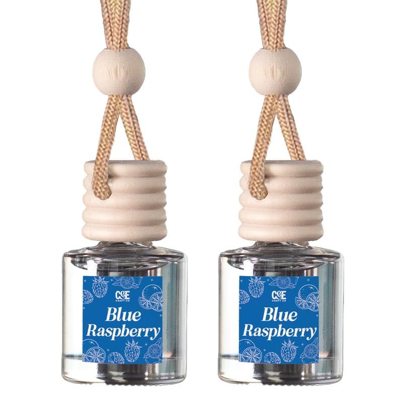 Scented Car Freshener 2 Pack - Long-lasting Fragrance:_Fresh Linen