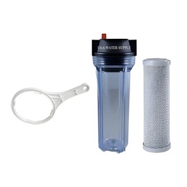 WATER WORLD For CCI-10-CLW Forest River Waterpur Water Filter Housing Canister 10" NEW