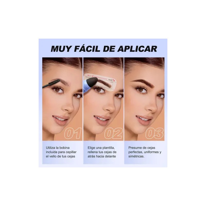 Sace Lady Sello De Cejas Brows Impermeable Duración Kit 02