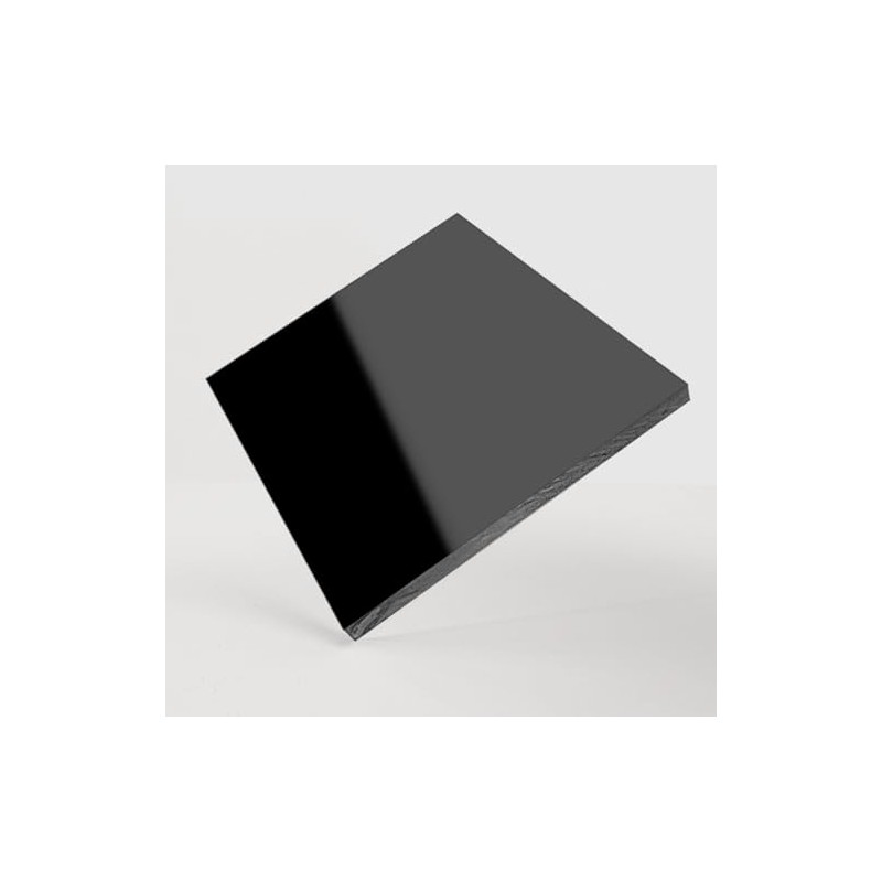 Acrylic Glass PMMA GS Black Glossy Cut to Measure Disc