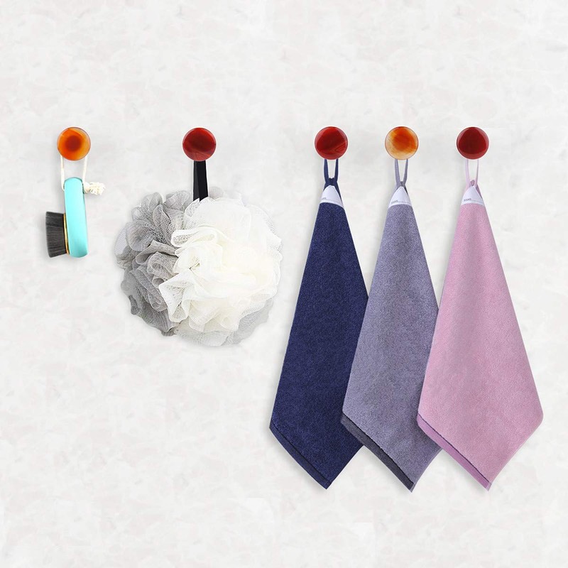 mookaitedecor Set of 4 Carnelian Round Crystal Cabinet Knobs with