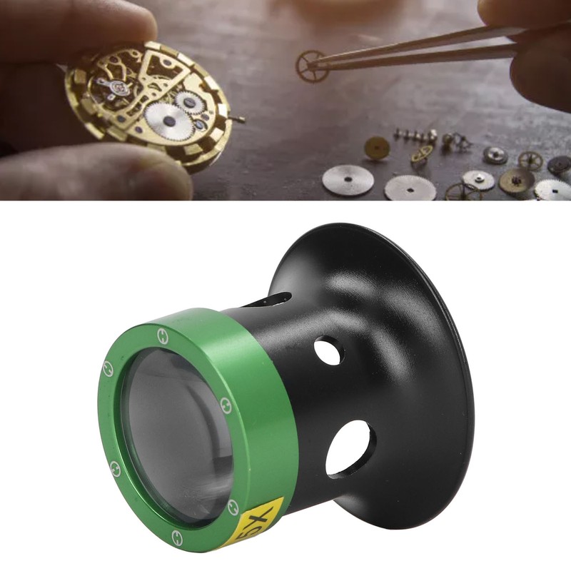 Jewelers Loupe Portable Optical Magnifier Watch Jewelry Experimental Repair Tool