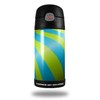Skin Decal Wrap compatible with Thermos Funtainer 12oz Bottle Two