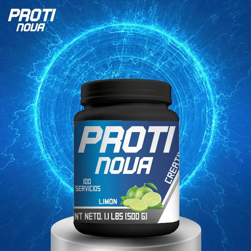 Suplemento Creatina Monohidratada Proti Nova 500g 100servis