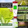pH Meter for Hydroponic Water,Digital EC ppm Tester for Nutrients,pH