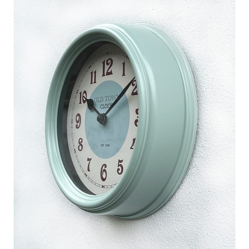 Spring life Vintage Retro Style Round Wall Clock Kitchen American