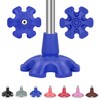 supregear Cane Tip - Self Standing 6 Prong Support Rubber