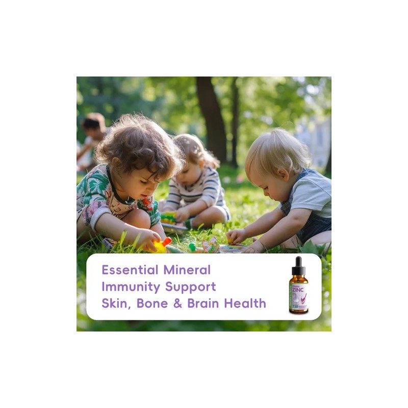 Natures Nutra Happy Zinc, 2 Fl. Oz (60ml), Premium Baby