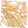 Kisangel 50pcs Bamboo Golf Tees Golf Holders for Outdoor Practice
