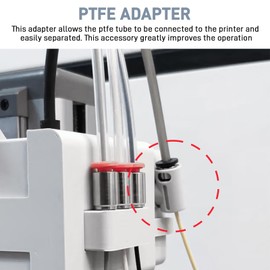YIBEICO PTFE Adapter for Bambu Lab A1/A1min 3D Printer Accessories,Excellent AMS Tubing Connectors