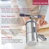 anmas power Noodle Maker Manual Pasta Machine Stainless Steel Pasta