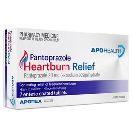 ApoHealth Pantoprazole Heartburn Relief Tab X 7
