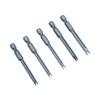 sourcing map U-Shaped Bits Set 5pcs 1/4 Inch Hex Shank