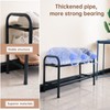 Gonfoam 2-Tier Expandable Shoe Rack,Adjustable Shoe Shelf Storage Organizer Heavy
