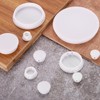 sourcing map 70Pcs Plastic Hole Plugs, 6mm(1/4") Flush Type Panel