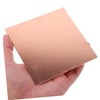 Zerodeko 1 Sheet Copper Sheet for Crafts High Hardness Metal