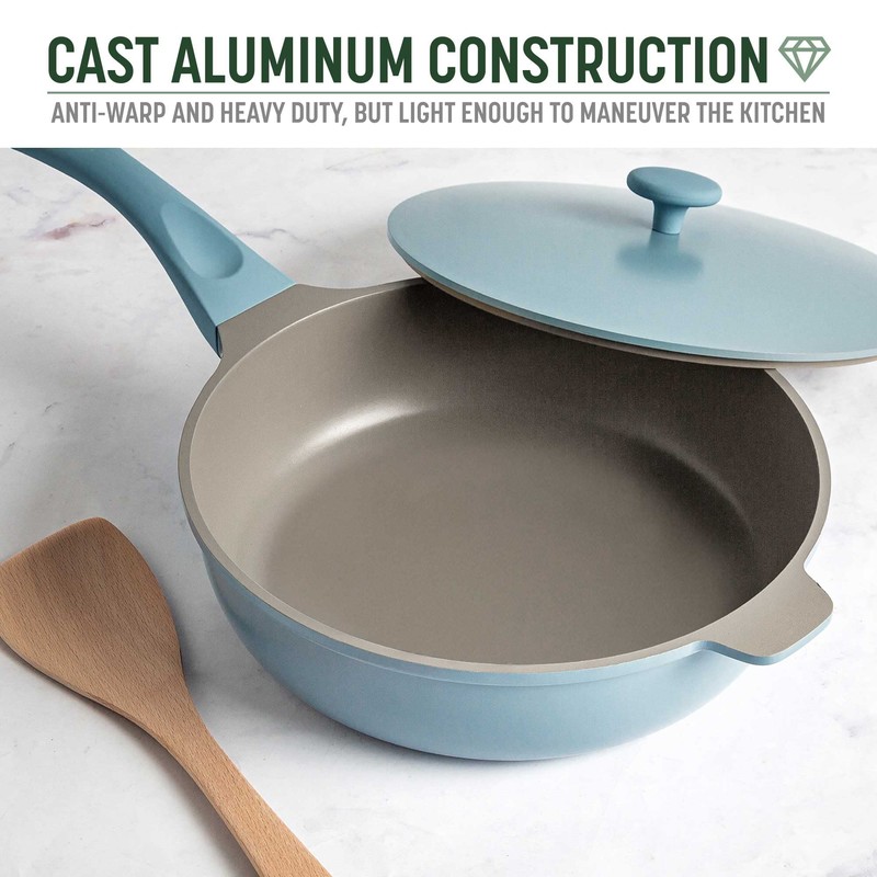 Goodful All-in-One Pan, Multilayer Nonstick, High-Performance Cast Construction, Multipurpose Design