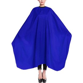 Hair Cutting Cape Salon Hair Stylist Apron Cape for Salon/Home – Blue