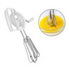 VIFER Rotary Hand Whisk Stainless Steel Hand-Held Egg Beater Manual